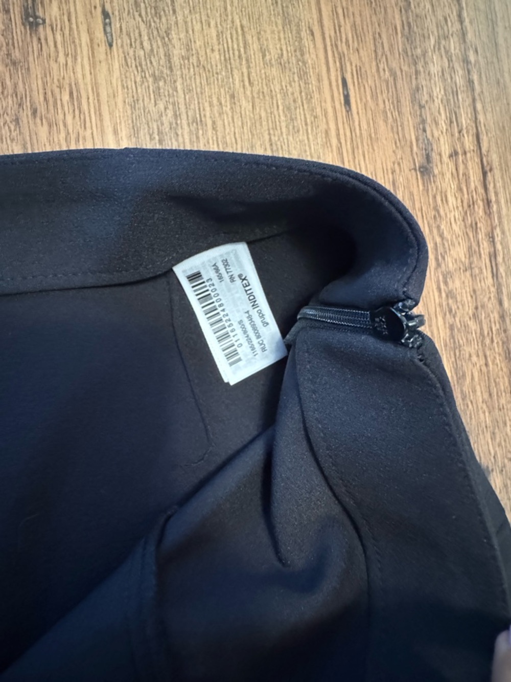 Zara Black Peplum Mini Skirt/skort - Picture 6 of 7